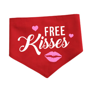 Bandana "Free Kisses"