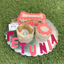 Cargar imagen en el visor de la galería, Jr. Cake - Hueso y 2 mini cakes con galletas
