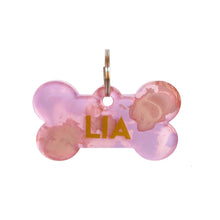 Cargar imagen en el visor de la galería, Plaquita rosa cristal

