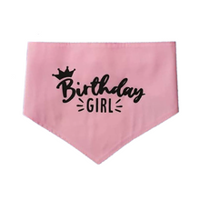 Cargar imagen en el visor de la galería, Bandana Birthday Girls
