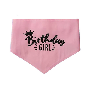 Bandana Birthday Girls